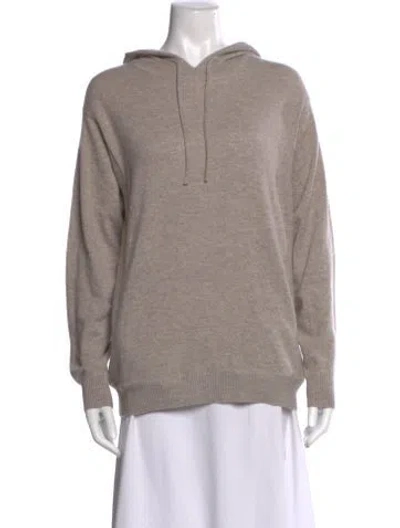 Pre-owned Le Kasha Cashmere Crew Neck Sweater In Neutral