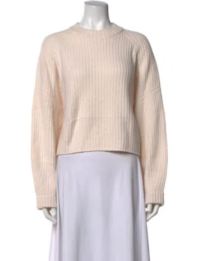 Pre-owned Le Kasha Cashmere Crew Neck Sweater In Neutrals