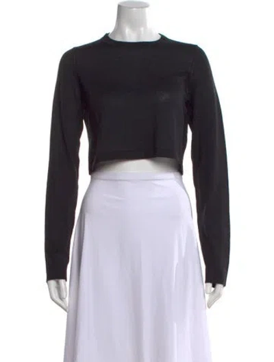 Pre-owned Le Kasha Cashmere Crew Neck Sweater W/ Tags In Black