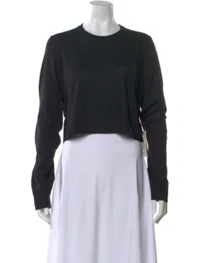 Pre-owned Le Kasha Cashmere Crew Neck Sweater W/ Tags In Blue