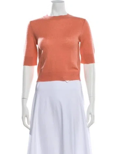 Pre-owned Le Kasha Cashmere Crew Neck Sweater W/ Tags In Pink