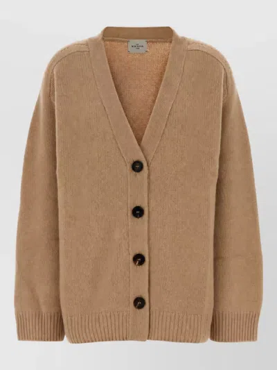 Le Kasha Cashmere Fitted Jacket In Brown