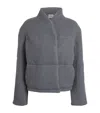 Le Kasha Cashmere Linz Puffer Jacket In Gray