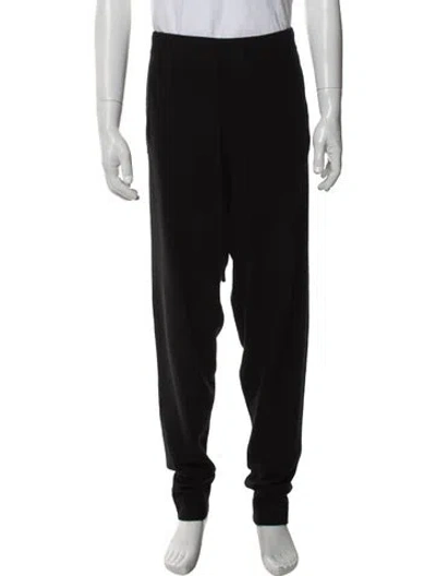 Pre-owned Le Kasha Cashmere Lounge Bottoms In Black