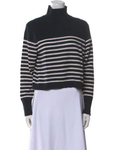 Pre-owned Le Kasha Cashmere Striped Sweater In Multi