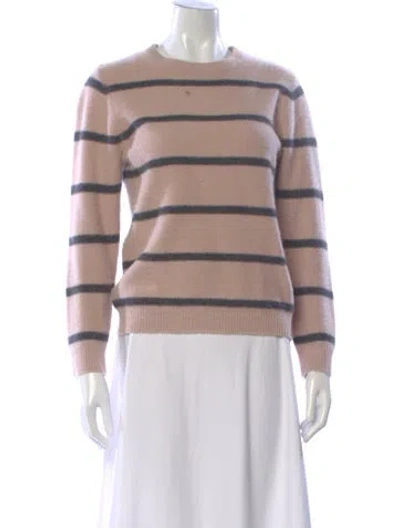 Pre-owned Le Kasha Cashmere Striped Sweater In Multi
