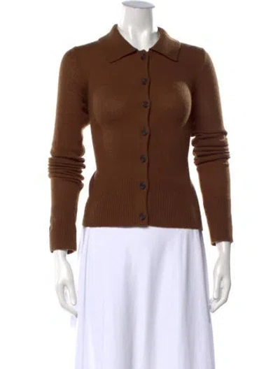 Pre-owned Le Kasha Cashmere Sweater In Brown