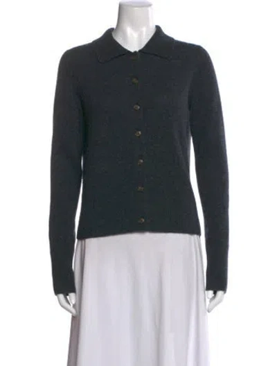 Pre-owned Le Kasha Cashmere Sweater In Green