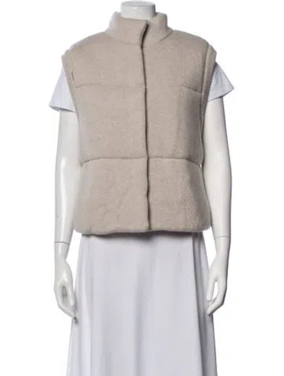 Pre-owned Le Kasha Cashmere Vest In Neutrals