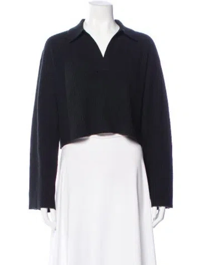 Pre-owned Le Kasha Cashmere V-neck Sweater In Multi