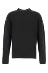 Le Kasha Maglione Stmalom In Cashmere Antracite Uomo In Charcoal
