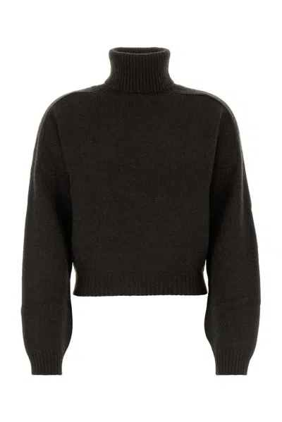 Le Kasha Chocolate Cashmere Bangkok Sweater In Brown