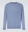 Le Kasha Colmar Cashmere Sweater In Blue