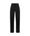 Le Kasha Drawstring Straight Leg Track Pants In Black