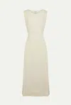 Le Kasha Womens Yellow Antalya Semi-sheer Maxi Cover-up Dress In Neutral