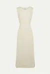 Le Kasha Womens Yellow Antalya Semi-sheer Maxi Cover-up Dress In Neutral