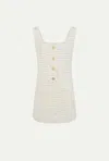 Le Kasha The Kasha Dress With Gold Coins In Nude