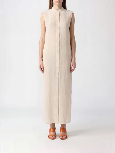 Le Kasha Dress Woman Color Cream In Neutral