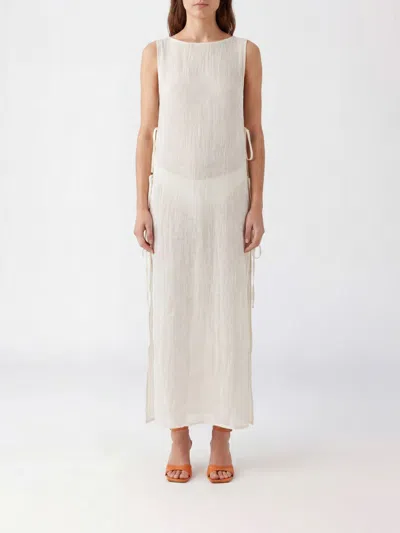 Le Kasha Dress Woman Color White