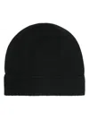 Le Kasha Fine-knit Beanie In Black