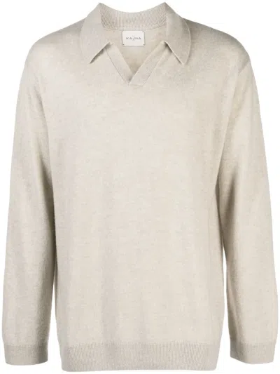 Le Kasha Gibson Organic Cashmere Jumper In Neutrals
