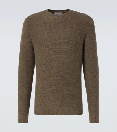 Le Kasha Gstaad Cashmere Sweater In Green