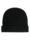 Le Kasha Cuffia In Cashmere Blu Notte Donna In Black