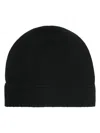 Le Kasha Cuffia In Cashmere Blu Notte Donna In Black