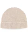 Le Kasha Cuffia In Cashmere Sabbia Donna In Light Beige