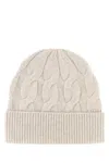Le Kasha Sand Cashmere Beanie Hat In Beige O Tan