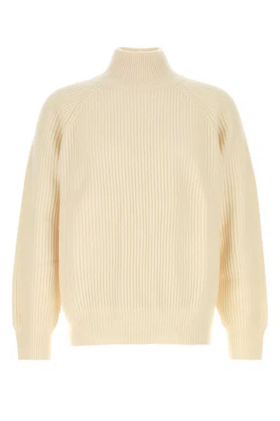 Le Kasha Ivory Cashmere Lette Sweater In Neutral