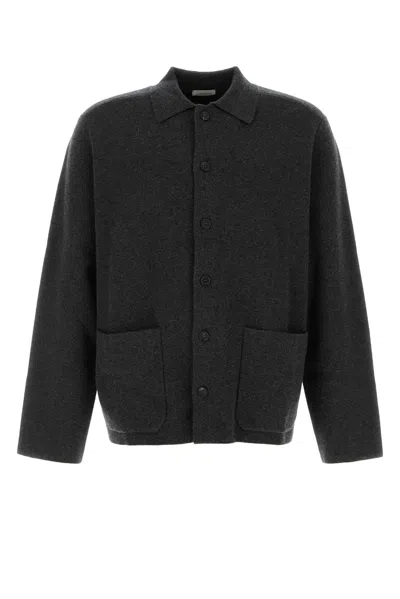Le Kasha Jacket With Front Pockets In Gray