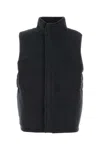 Le Kasha Charcoal Cashmere Vest In Grey