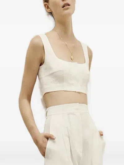 Le Kasha Jirja Crop Top In Green