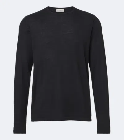 Le Kasha Kyoto Cashmere T-shirt In Black