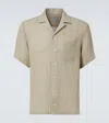 Le Kasha Linen Shirt In Neutrals
