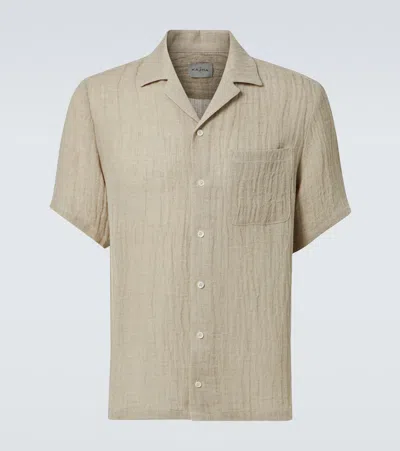Le Kasha Linen Shirt In Neutrals