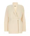 Le Kasha Cardigan Lucern In Cashmere Bianco Donna In White