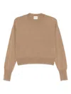 Le Kasha Crew Neck Sweater Clothing In Braun