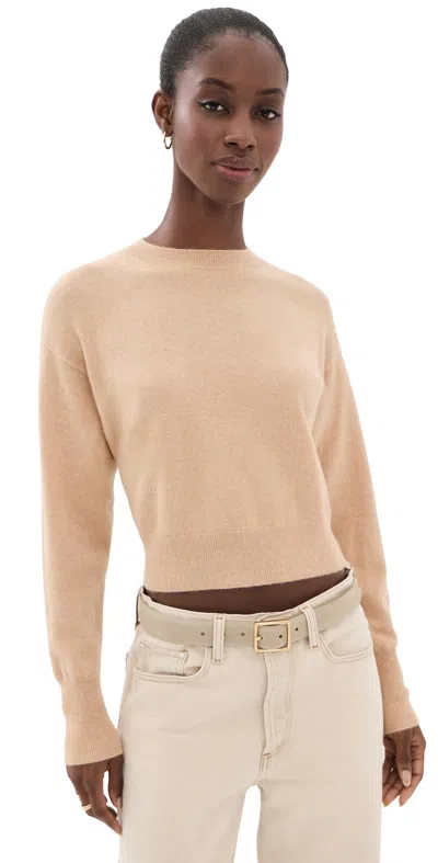 Le Kasha Menorca Sweater Oat In Pink