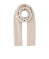 Le Kasha Sand Cashmere Meribel Scarf In Nude