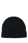 Le Kasha Cuffia In Cashmere Blu Notte Donna In Midnight