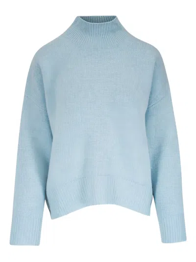Le Kasha Nantes Mock-neck Sweater In Blue