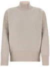 Le Kasha Sand Cashmere Oversize Nantes Sweater In 中性色