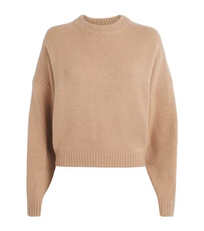 Le Kasha Organic Cashmere Anong Sweater In Beige