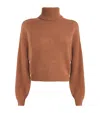 Le Kasha Organic Cashmere Bangkok Sweater In Brown