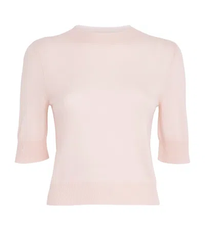 Le Kasha Organic Cashmere Chypre Sweater In Pink