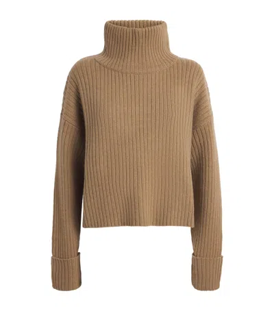 Le Kasha Organic Cashmere Galway Sweater In Multi