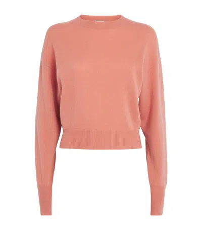 Le Kasha Organic Cashmere Menorca Sweater In Pink