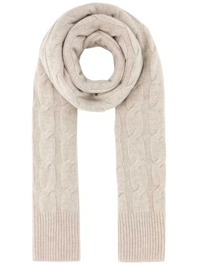 Le Kasha Sciarpa Rialto In Cashmere Sabbia Donna In Beige O Tan